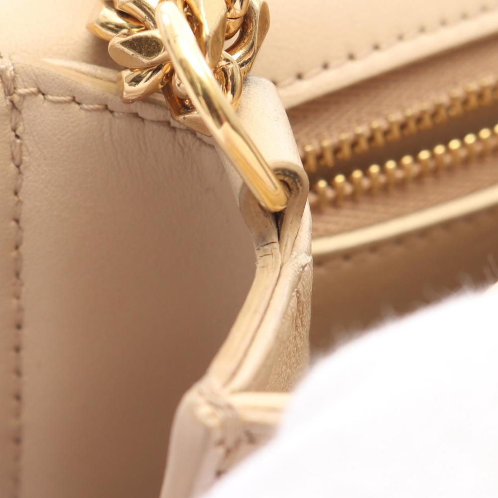 Celine Bag Triomphe leather beige Shoulder - Picture 7 of 7